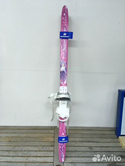 Лыжи детские для девочки 100 см