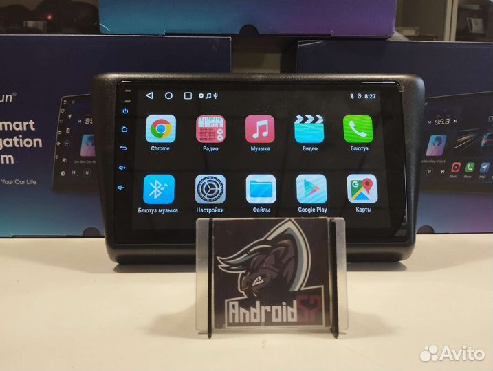 Магнитола skoda rapid 2014-2020г