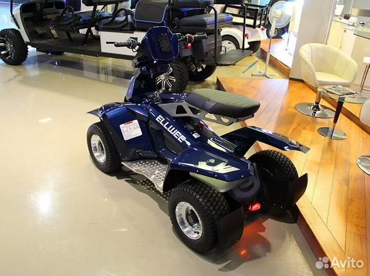 Гольфкар, электрический квадроцикл Ellwee - Швеция