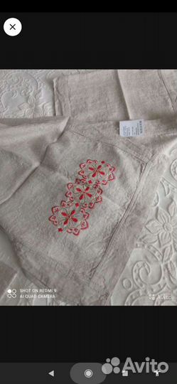 Льняные салфетки, дорожки zara home новые