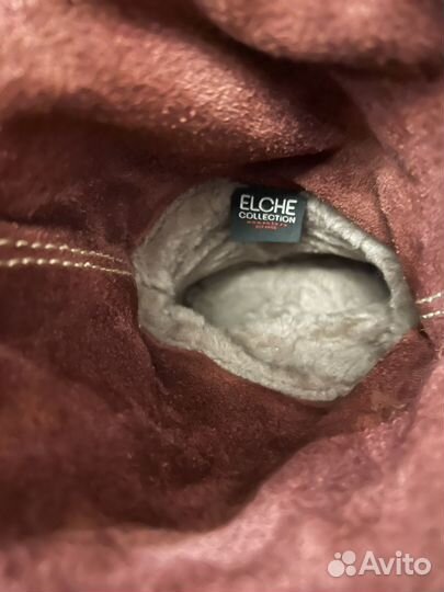 Сапоги женские зимние замшевые 39