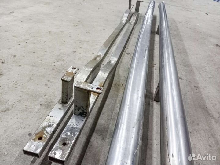 Защита порогов Ford Transit