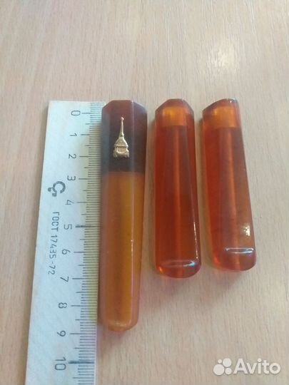 Мунштуки янтарные, времён СССР