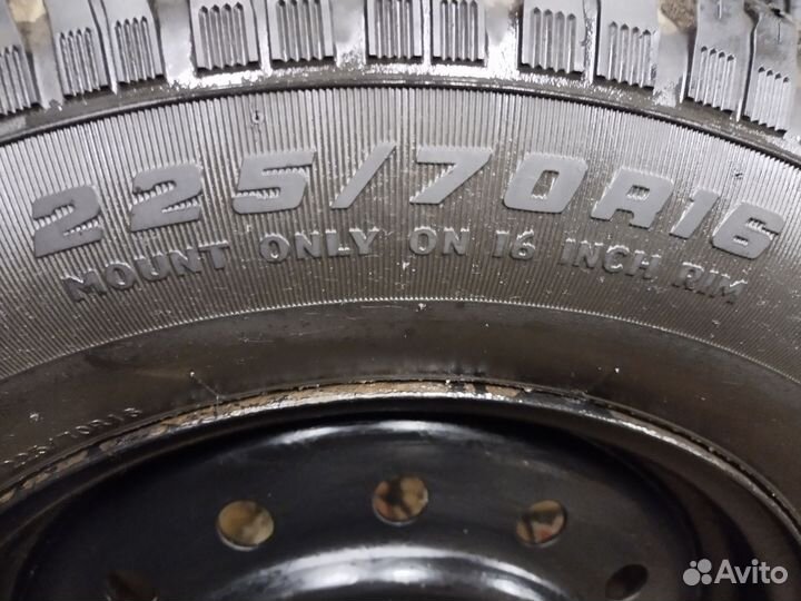 Колеса в сборе зимние r16/225/70