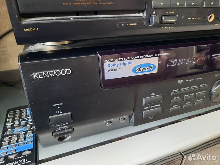 Усилитель Ресивер kenwood KRF-V4550D