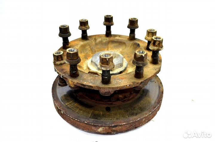 Ступица, дисковые тормоза, передний мост, левая vo