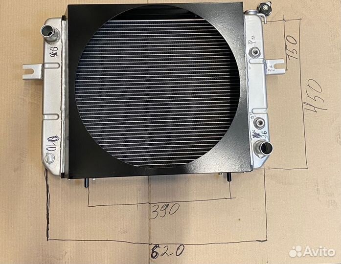 Радиатор cpcd15-18J (isuzu C240)