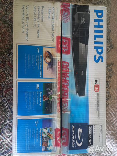 Проигрыватель Blu-ray philips 3000 series
