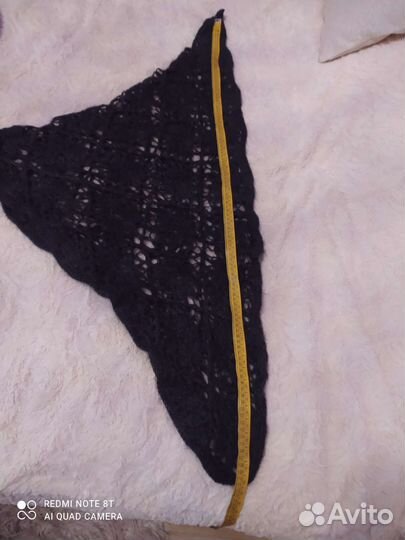 Косынка из кидмохера, ручная работа