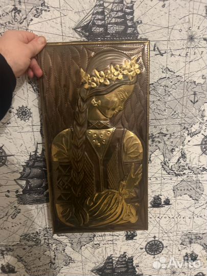 Картинка чеканка из СССР