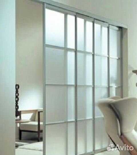 Раздвижные двери, Двери-купе, Перегородки