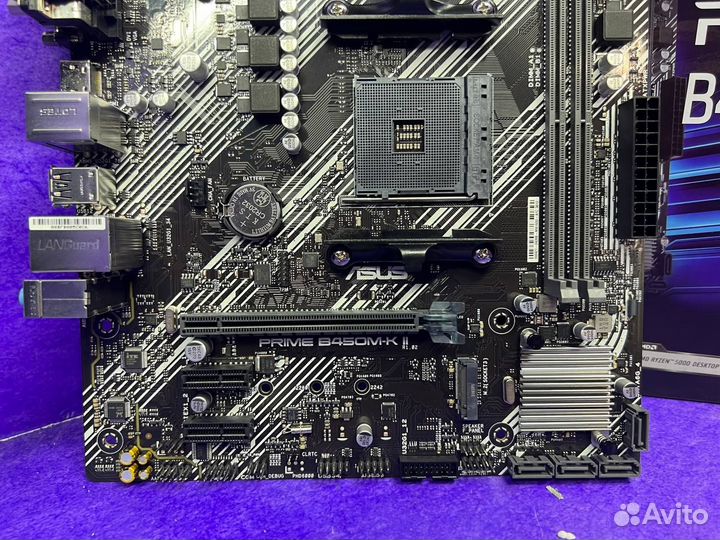 Материнская плата AM4 B450 asus