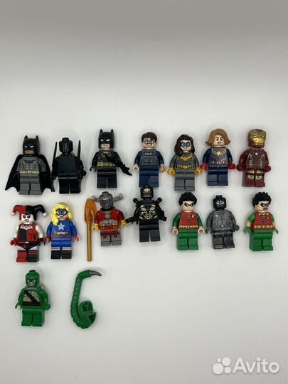 Lego marvel super heroes минифигурки