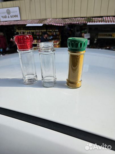 Мельница. Дозатор. Банка твист 100мл шестигранник