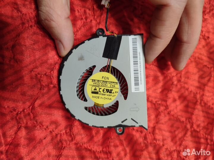 Кулер вентилятор для ноутбука DFS561405FL0T