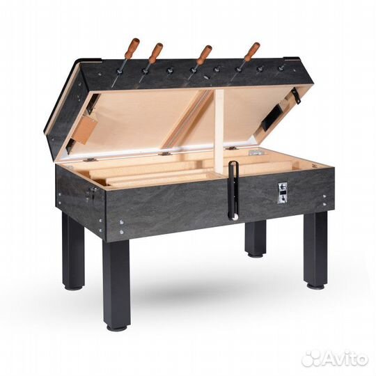 Настольный футбол Bar De Luxe с жетоноприемником