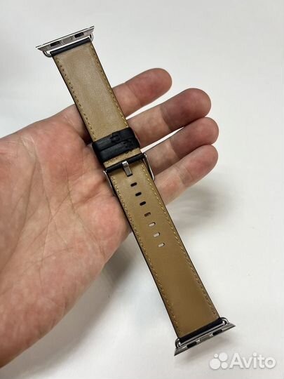 Ремешок apple watch 44mm кожаный hoco