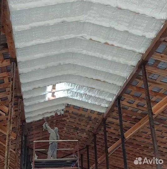 Утепление склада пенополиуретаном (ппу)