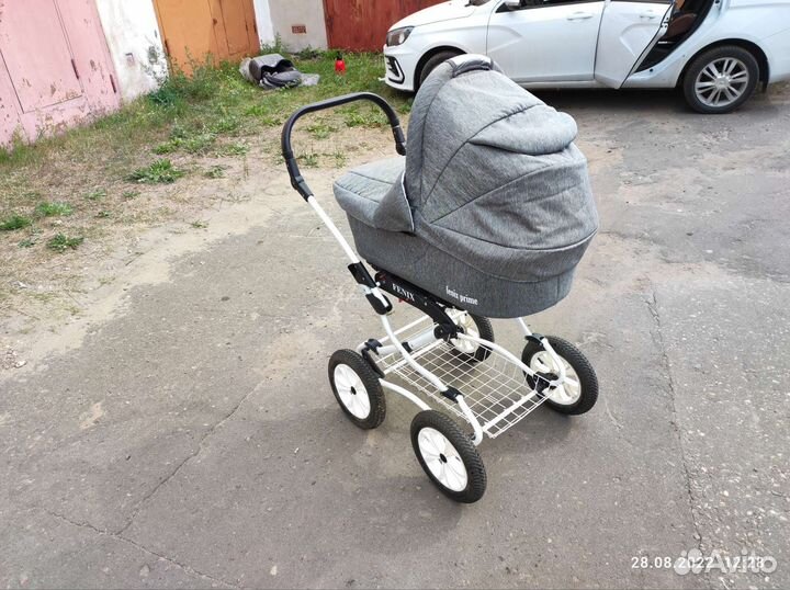 Коляска fenix prime gray