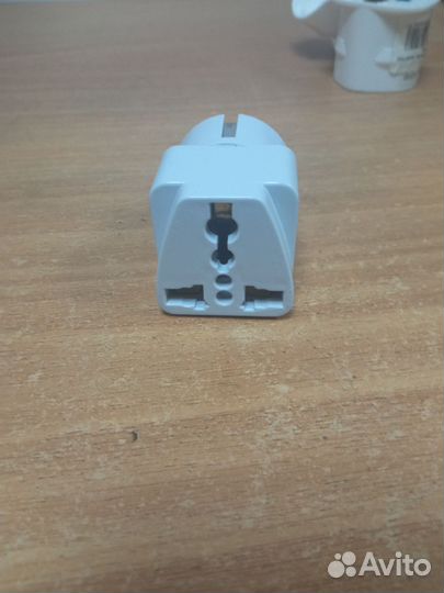 Переходник для розетки с евро вилки на Английскую