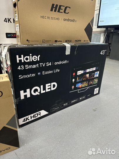 Новый телевизор Haier 43 SMART TV S4