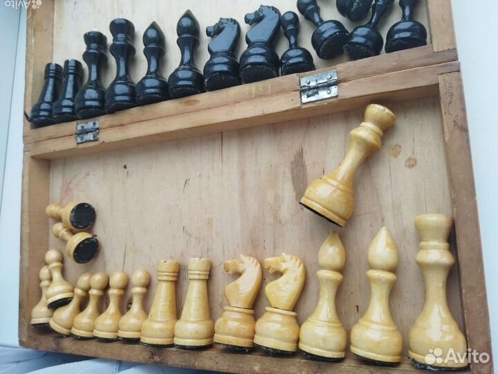 Шахматы деревянные большие СССР