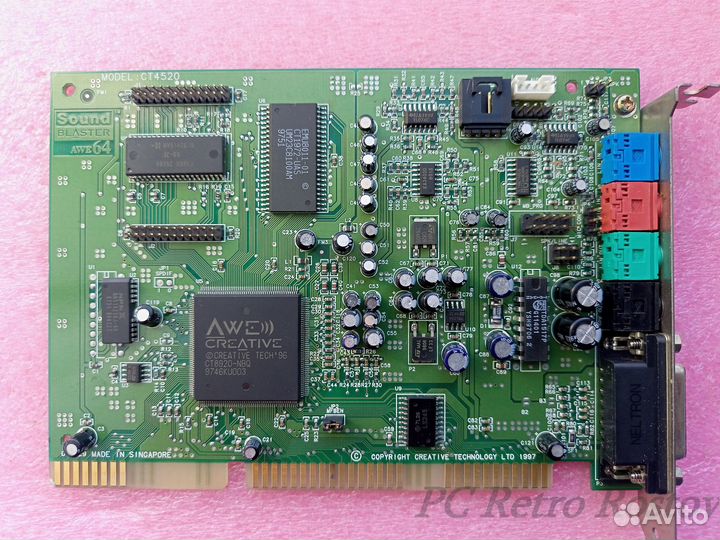 Звуковая карта Creative Sound Blaster AWE64 CT4520