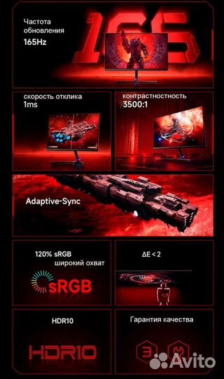 Монитор xiaomi redmi gaming monitor g24 black