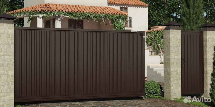 Отканые ворота от производидтеля