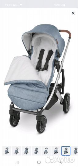 Зимний конверт uppababy
