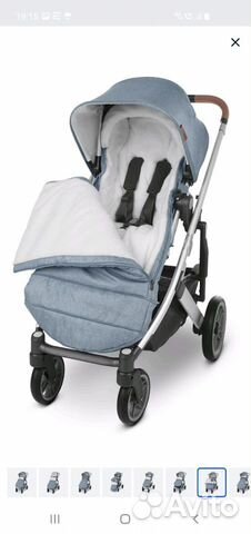 Зимний конверт uppababy