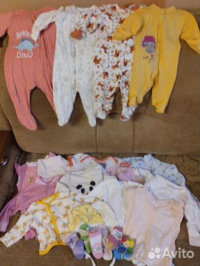 Вещи пакетом на девочку