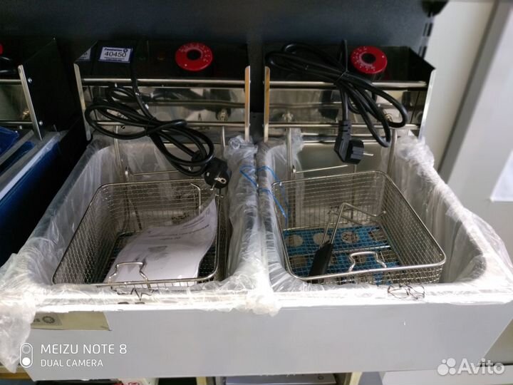 Фритюрница (6л+6л) DF-82 Foodatlas Eco