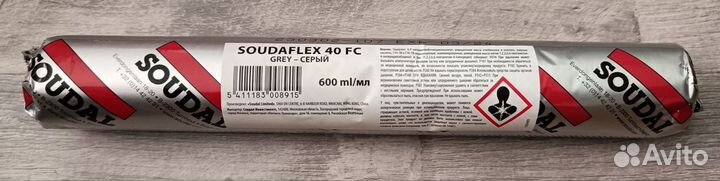 Полиуретановый клей-герметик soudal soudaflex 40FC