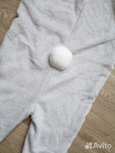 Новый 98-104 см кигуруми Grimmo зайчик