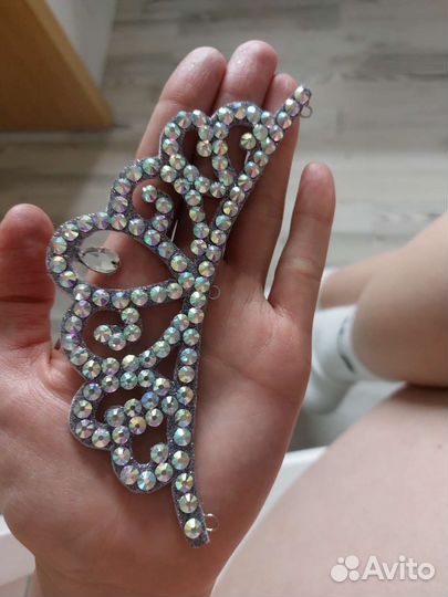 Корона,диадема на пучок для худ гимнастики