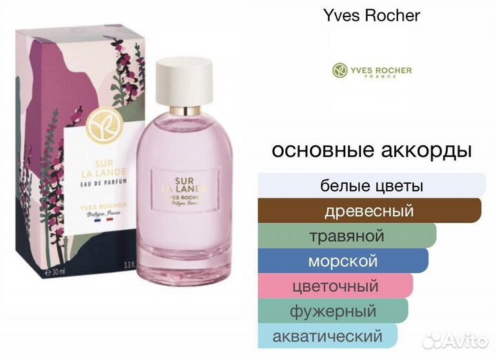 Парфюмерная вода ив роше Sur la lande