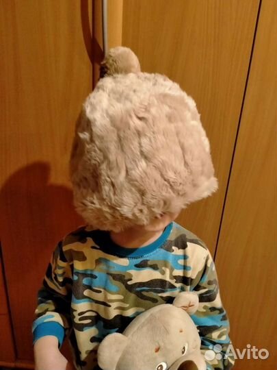 Шапка Reserved эко мех