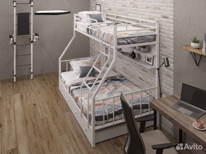 Кровать двухъярусная