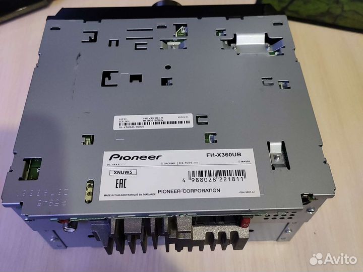 Магнитола 2din Pioneer FH-X360UB