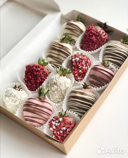 Клубника в шоколаде 12 штук