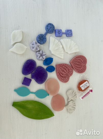 Силиконовые молды для цветов