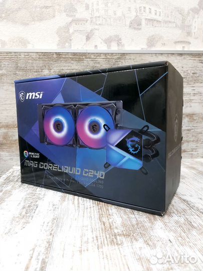 Водяное охлаждения MSI MAG coreliquid С240