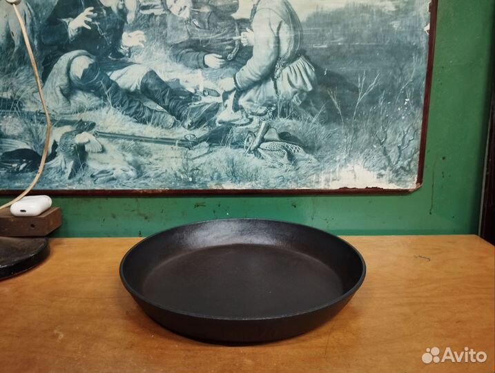 Сковородка СССР чугунная 2 шт