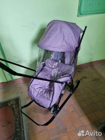 Коляска санки