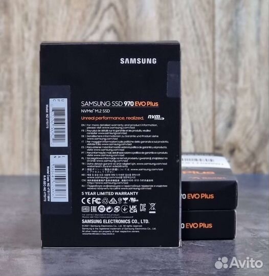 SSD M.2 1TB Samsung 970 EVO Plus