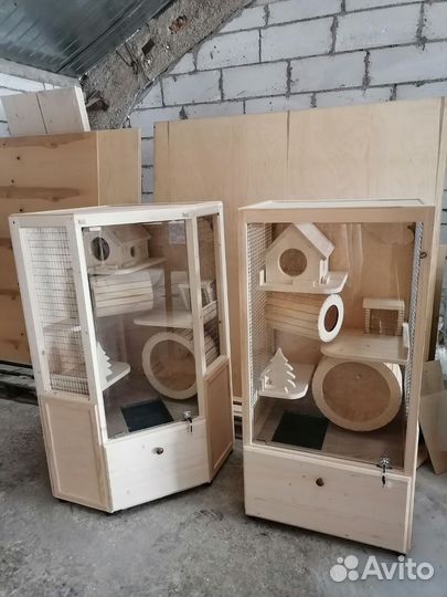 Витрина для шиншилл в наличии и на заказ