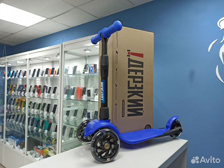 Самокат детский Дерзкий новый (вр80)