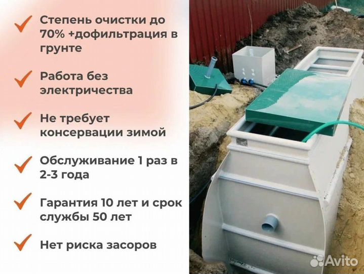 Септик Тверь работы под ключ