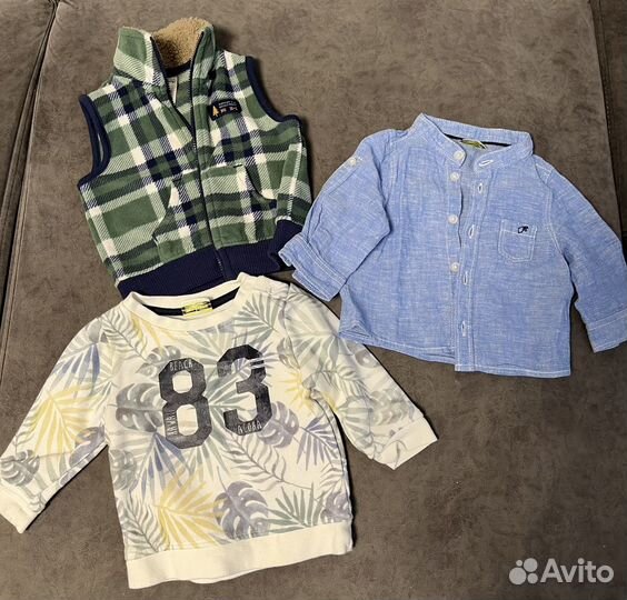 Жилетка, джемпер, рубашка 62 размер